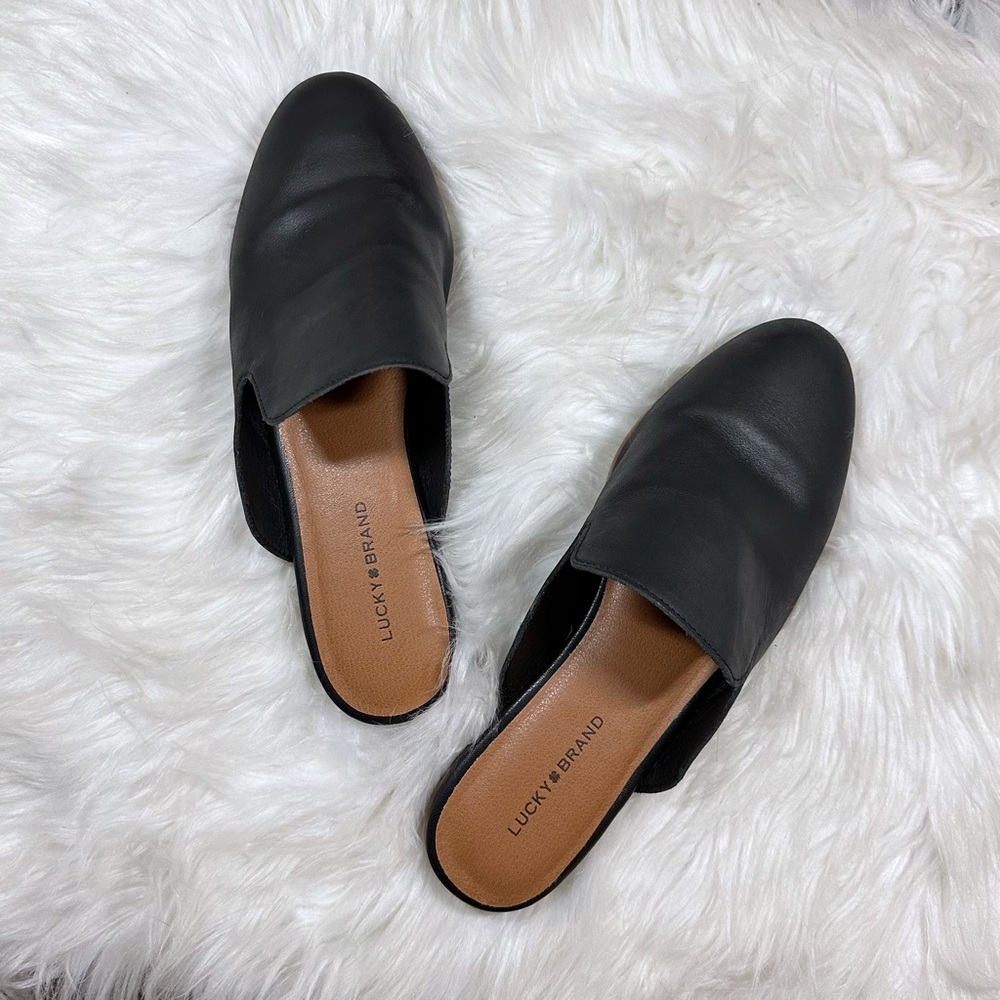 Lucky Brand black mules - Size 8.5